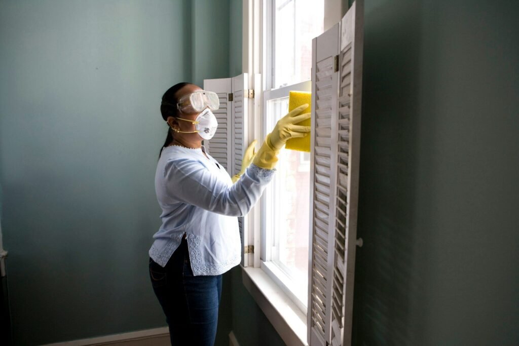 Poetspersoneel van Cleaning Partner